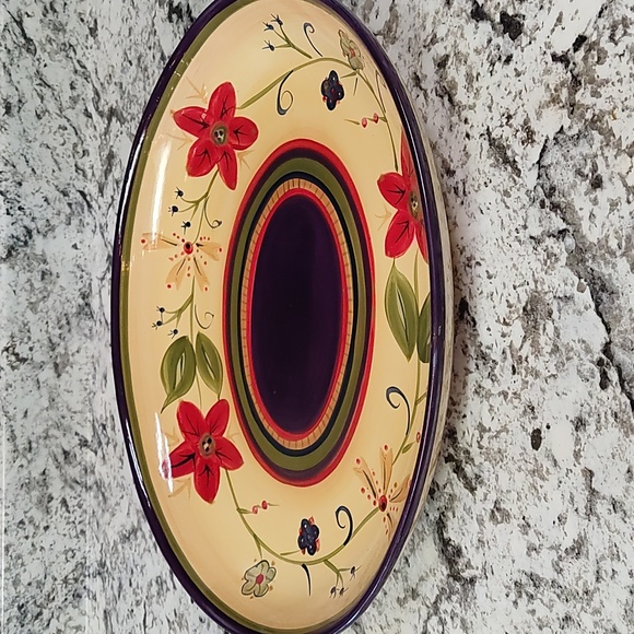 HD Designs Large Floral Serving Dish - Picture 2 of 3